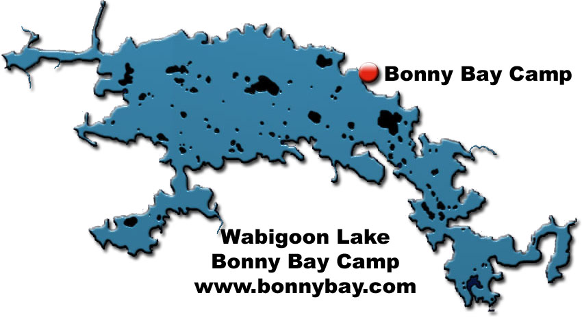 Map of Wabigoon Lake